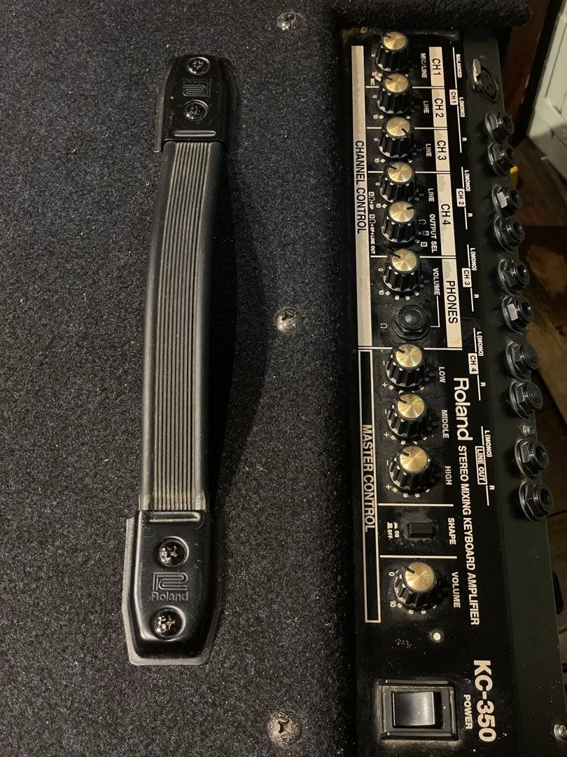 Roland KC-350モニタースピーカー／キーボードアンプ／ＤＩ付属