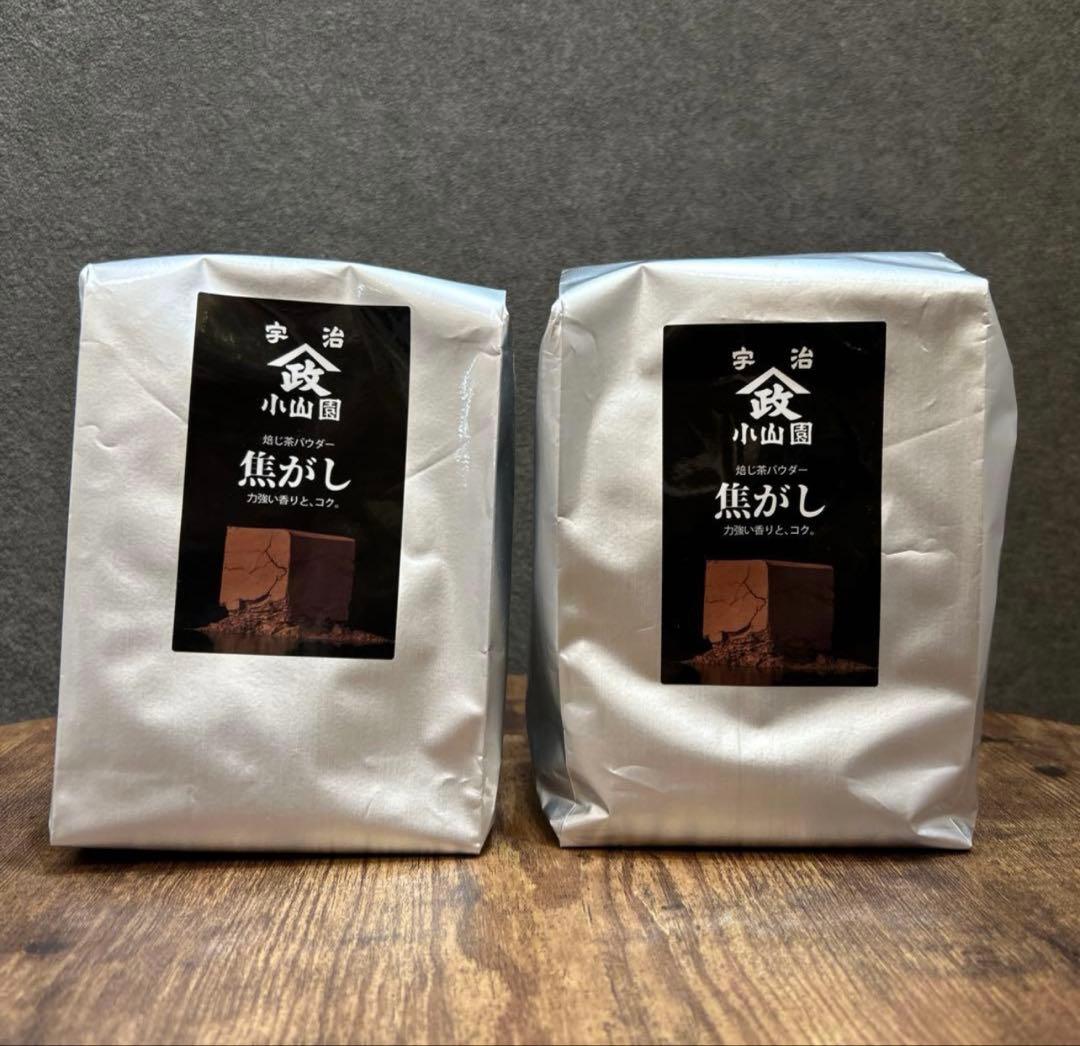 【即日発送可能】　山政小山園 ほうじ茶 パウダー 焦がし2kg 袋