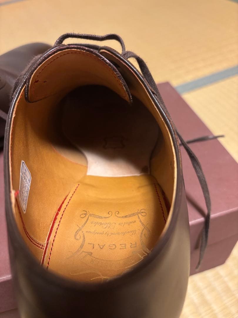 MASTER REGAL ダークブラウン サドルシューズ