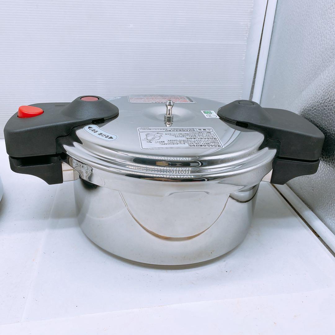 通電OK タイガーIH圧力鍋 日本製 3.5L 炊飯 煮込料理に 圧力なべ