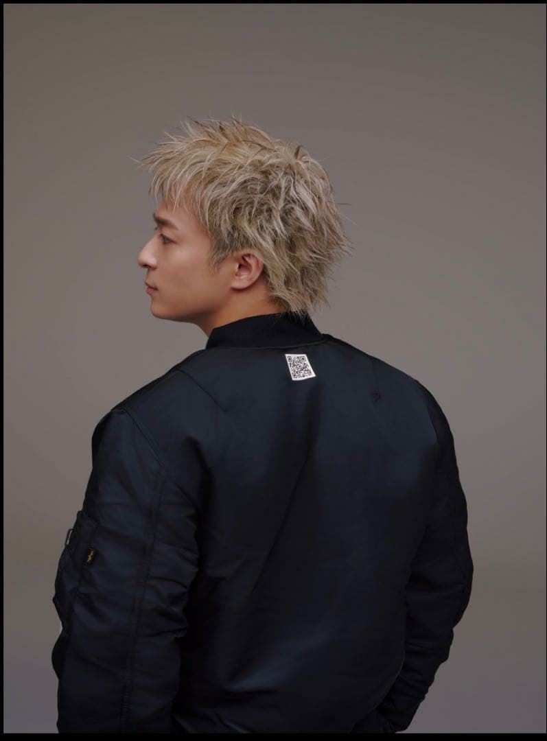 Da-iCE ×ALPHA コラボMA-1ジャケット 黒　Mサイズ