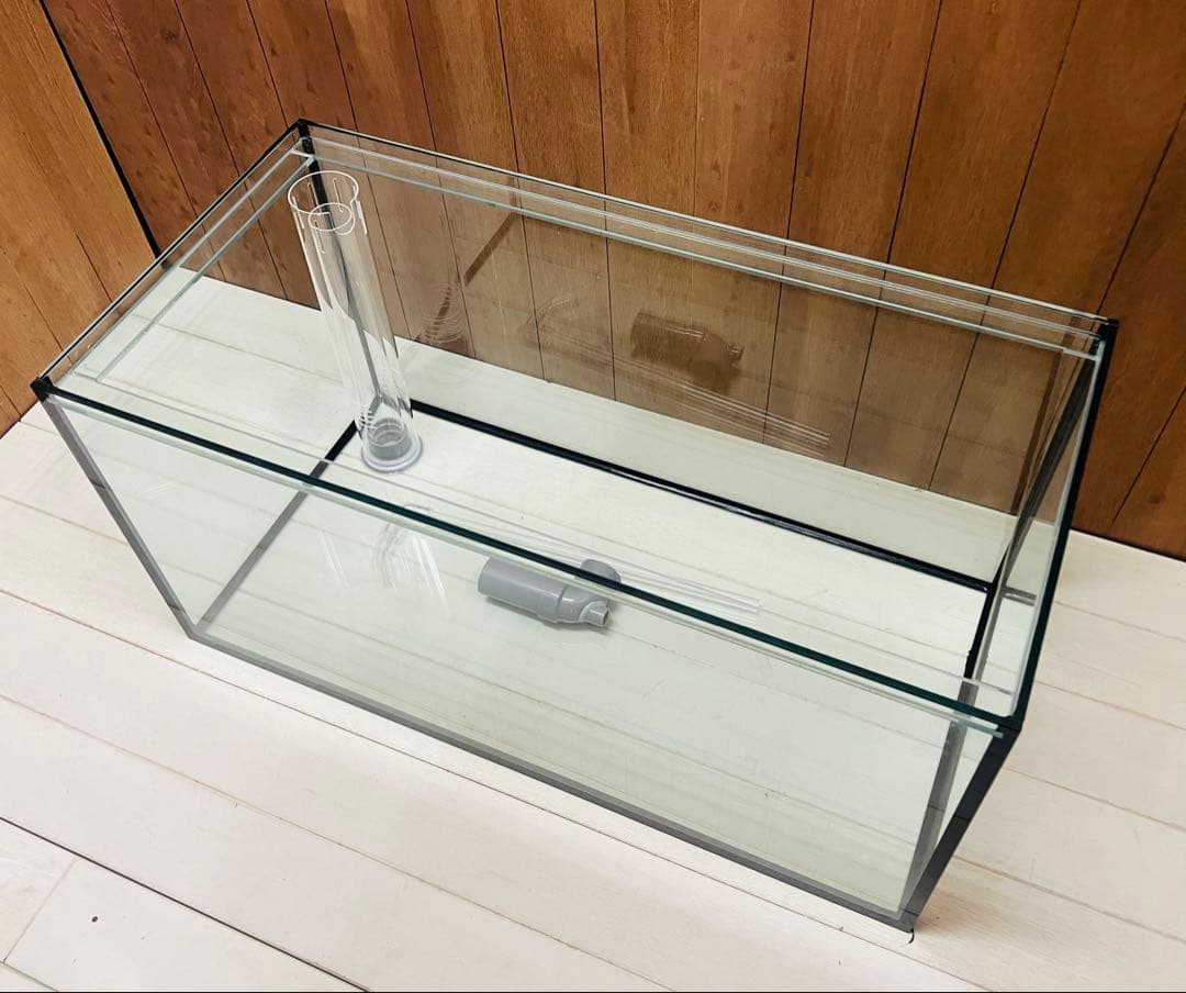 1台のみ　特注フランジ加工付　900オーバーフロー水槽 ブラック未使用品