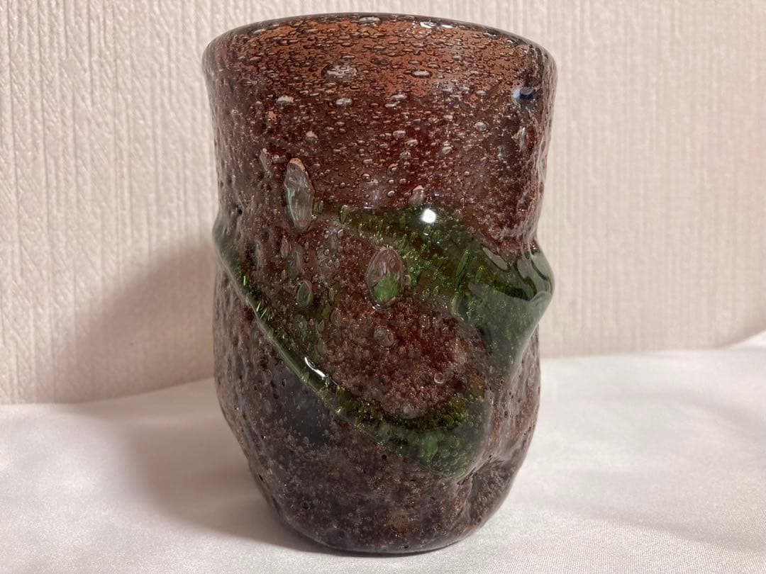 稲嶺盛吉　紅珊瑚　琉球グラス