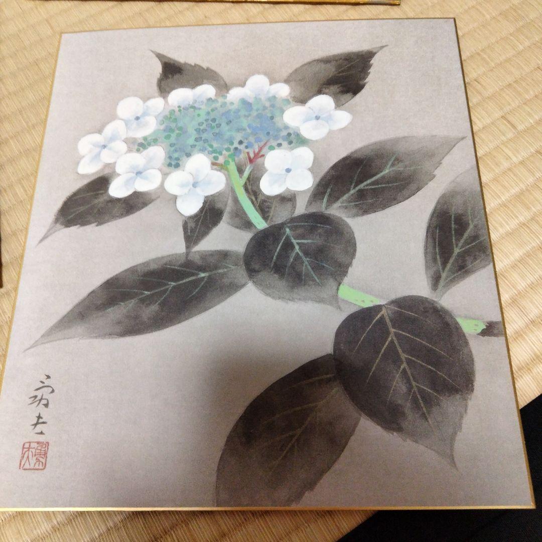 koara　禅語色紙、掛け軸、他色紙4枚　花入3 敷板2