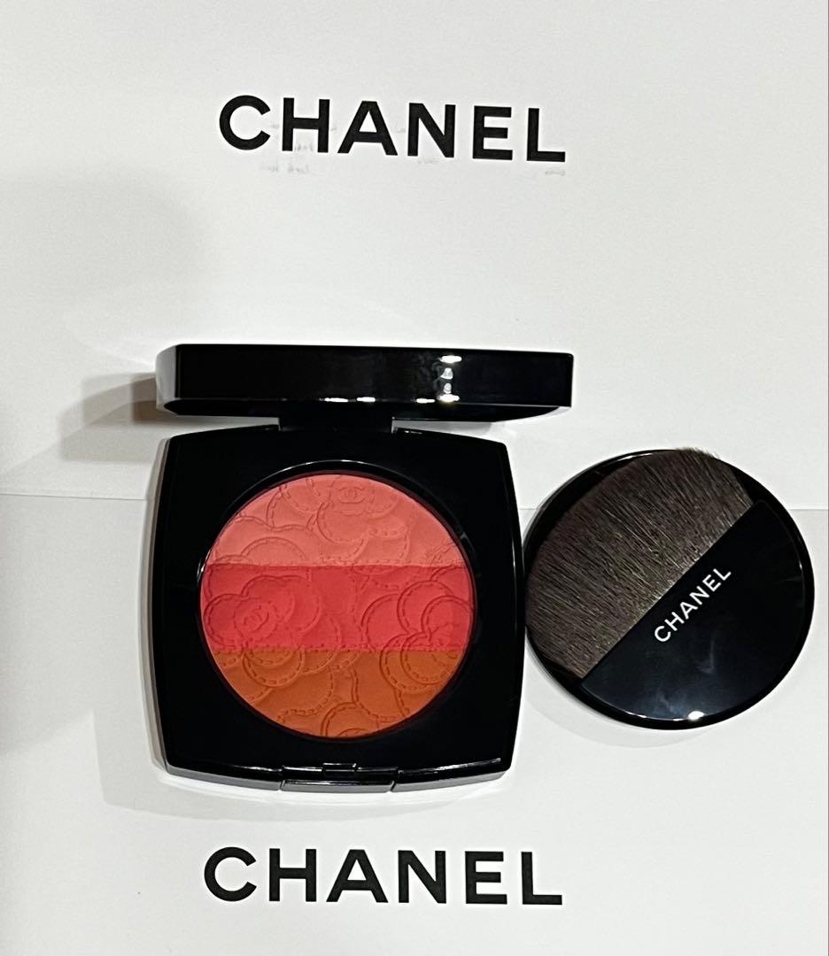 シャネル　カメリア　フトゥーラ　チーク