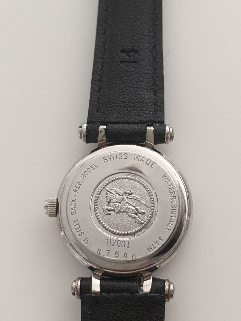 ■Burberry ノバチェック文字盤 レディース 腕時計 社外新品革ベルト