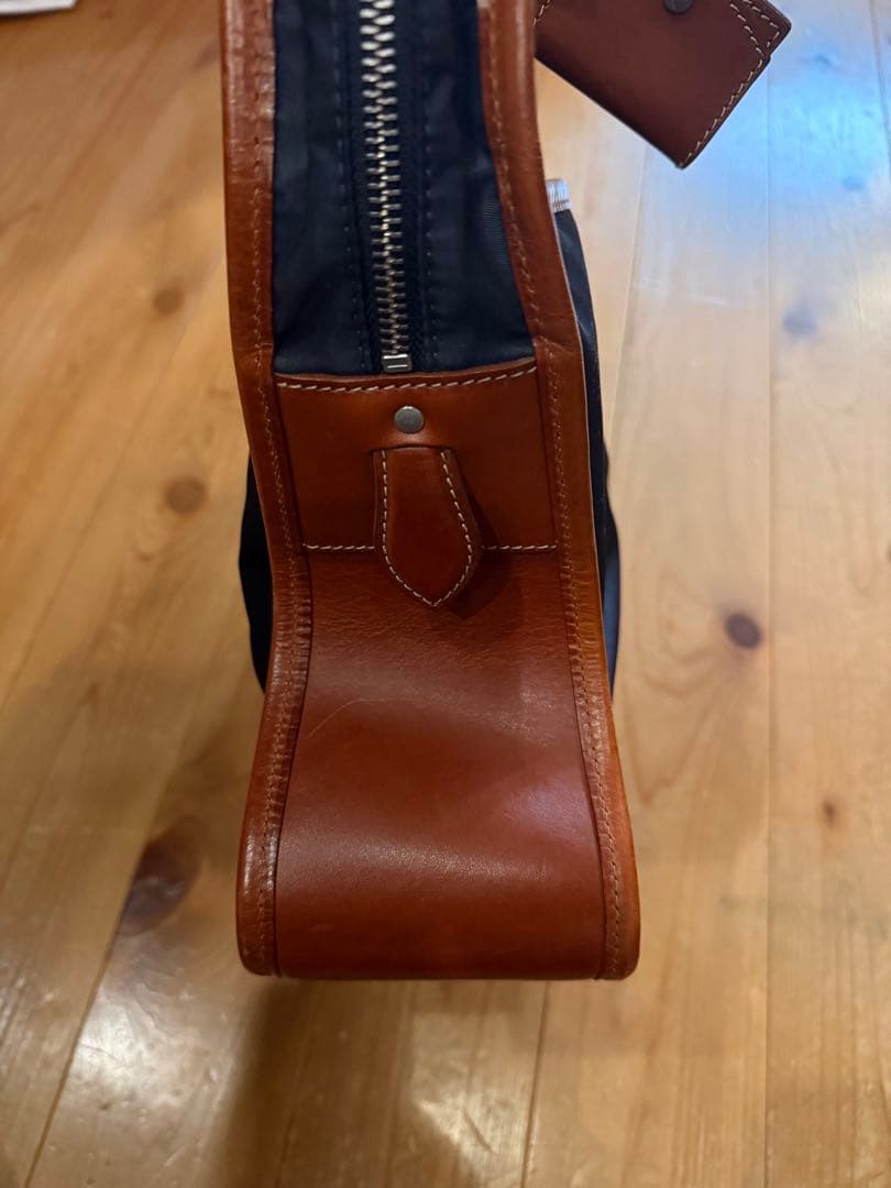 フェリージ ビジネスバッグ 8637/2 ネイビー レザー