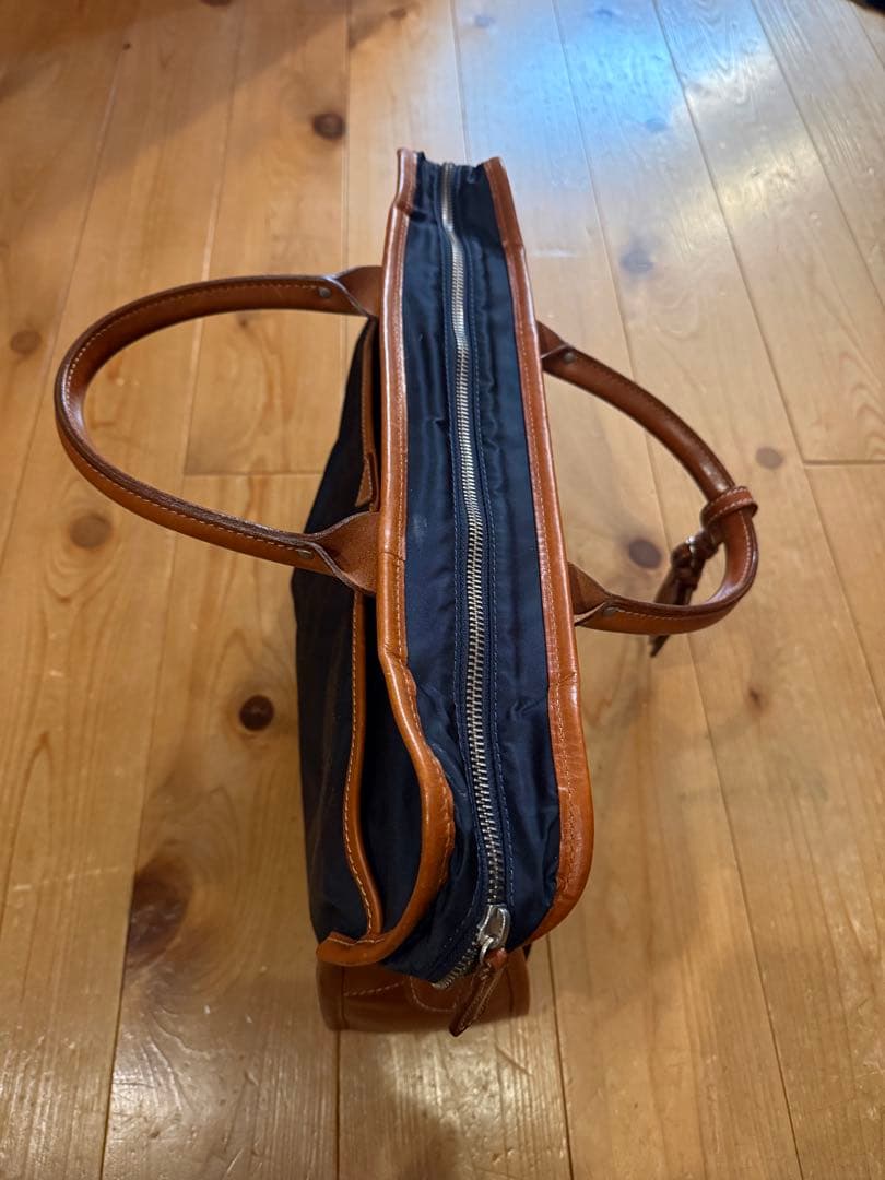 フェリージ ビジネスバッグ 8637/2 ネイビー レザー