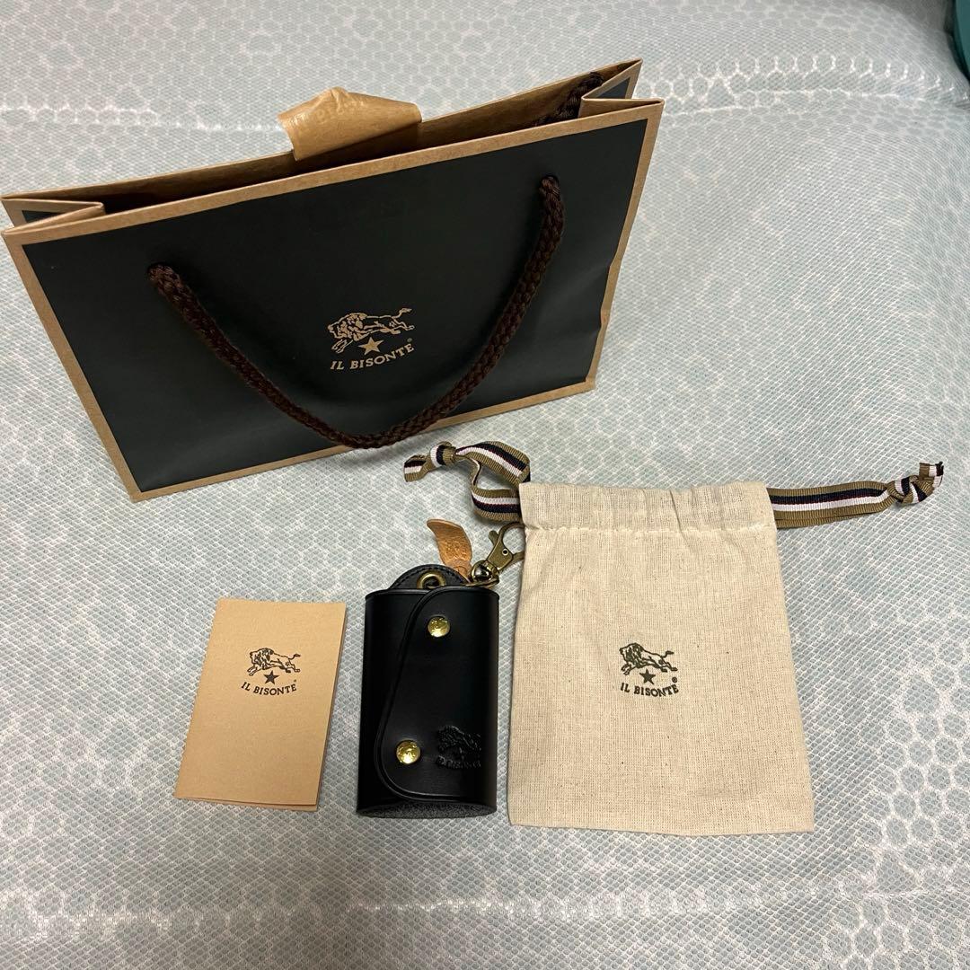 [新品未使用] イルビゾンテ　キーケース　ブラック