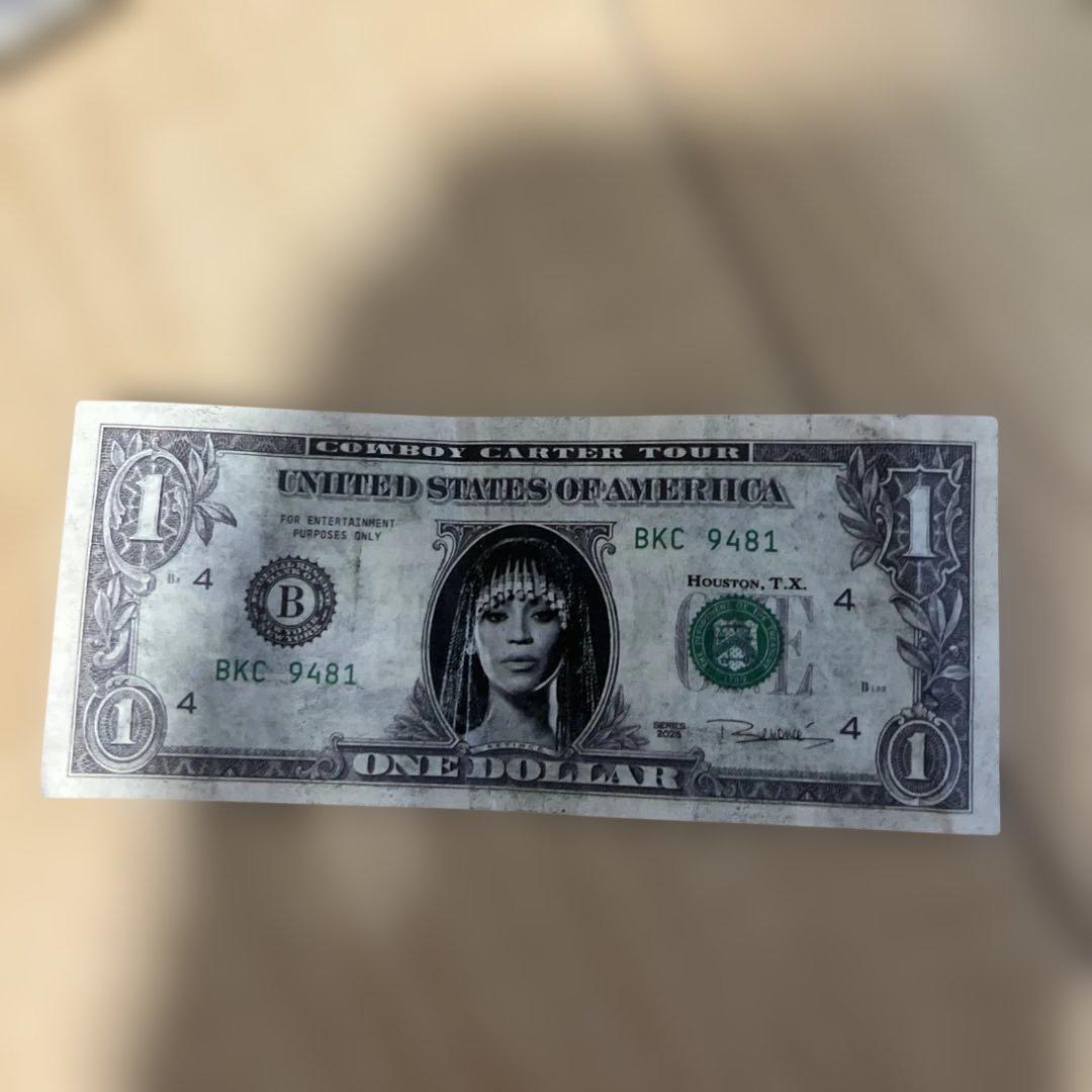 Beyonce cowboy carter tour 2025 パスお金ビヨンセ