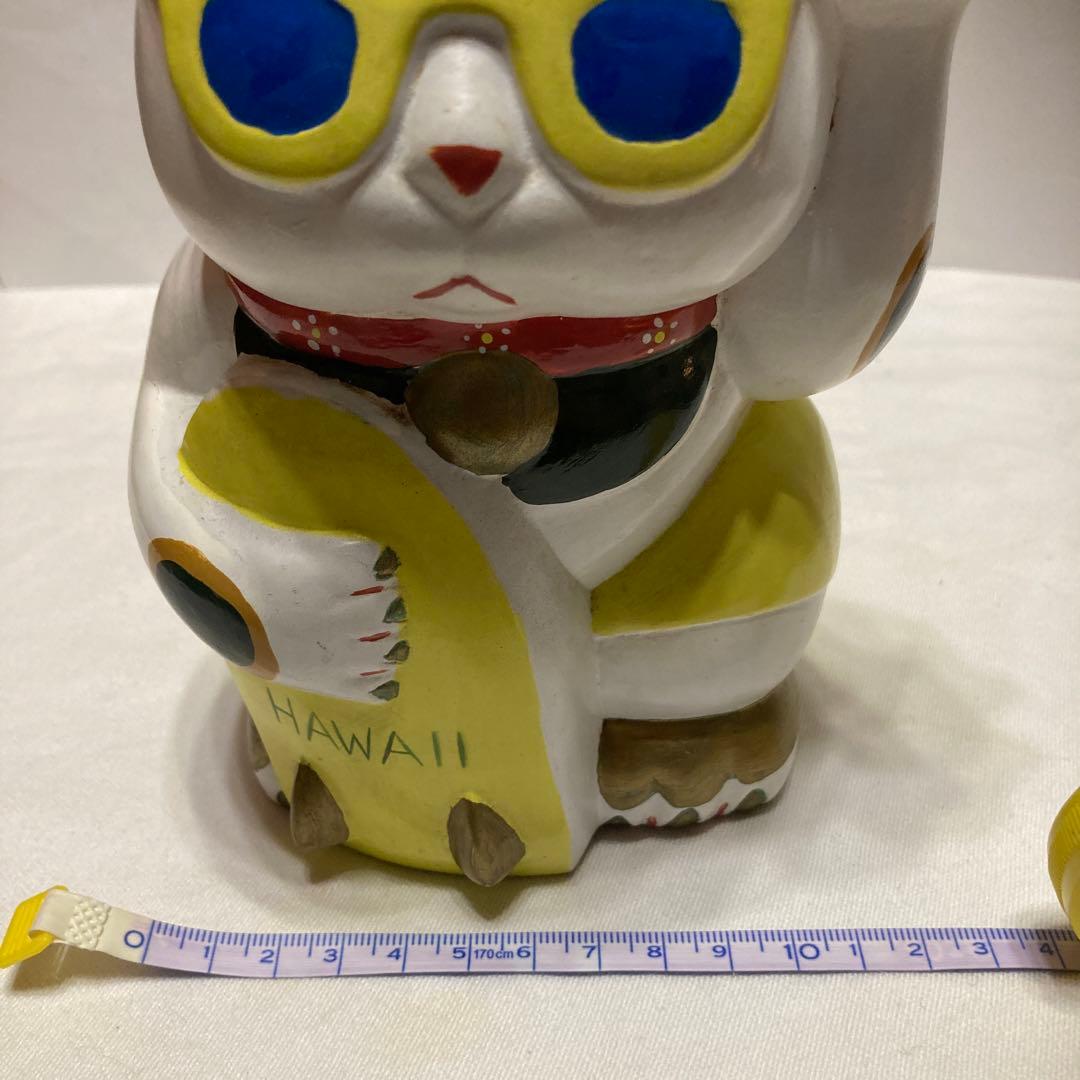 レア‼︎ Hawaii ハワイ ハングルース招き猫　ラッキーキャット
