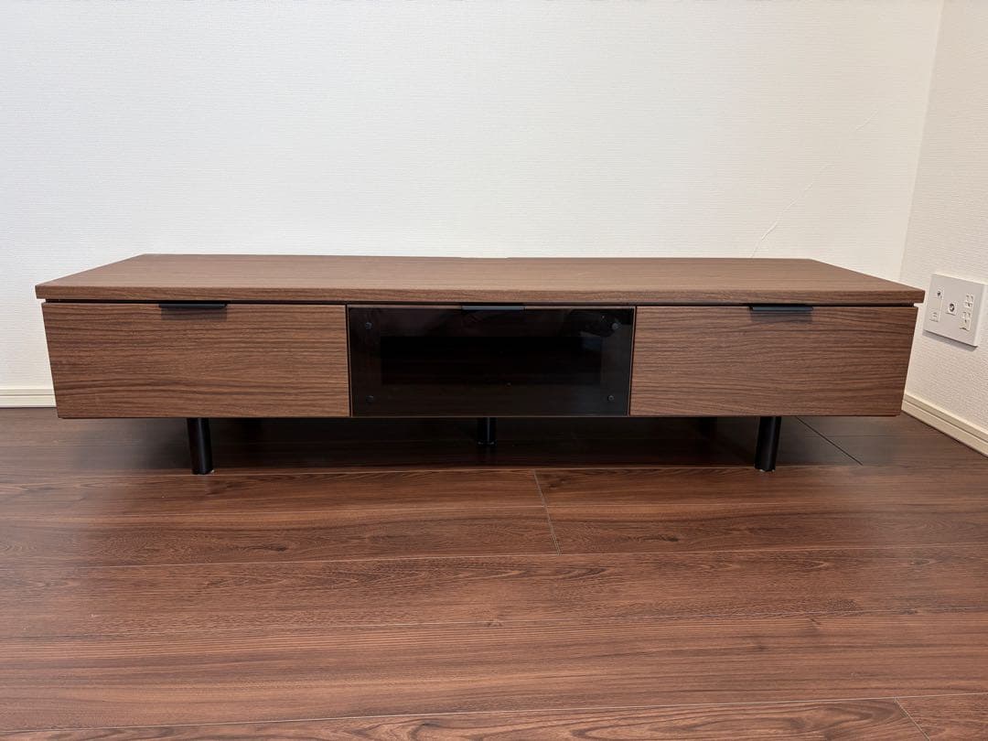 【美品】ニトリ テレビ台　ローボードエトナ140LB MBR