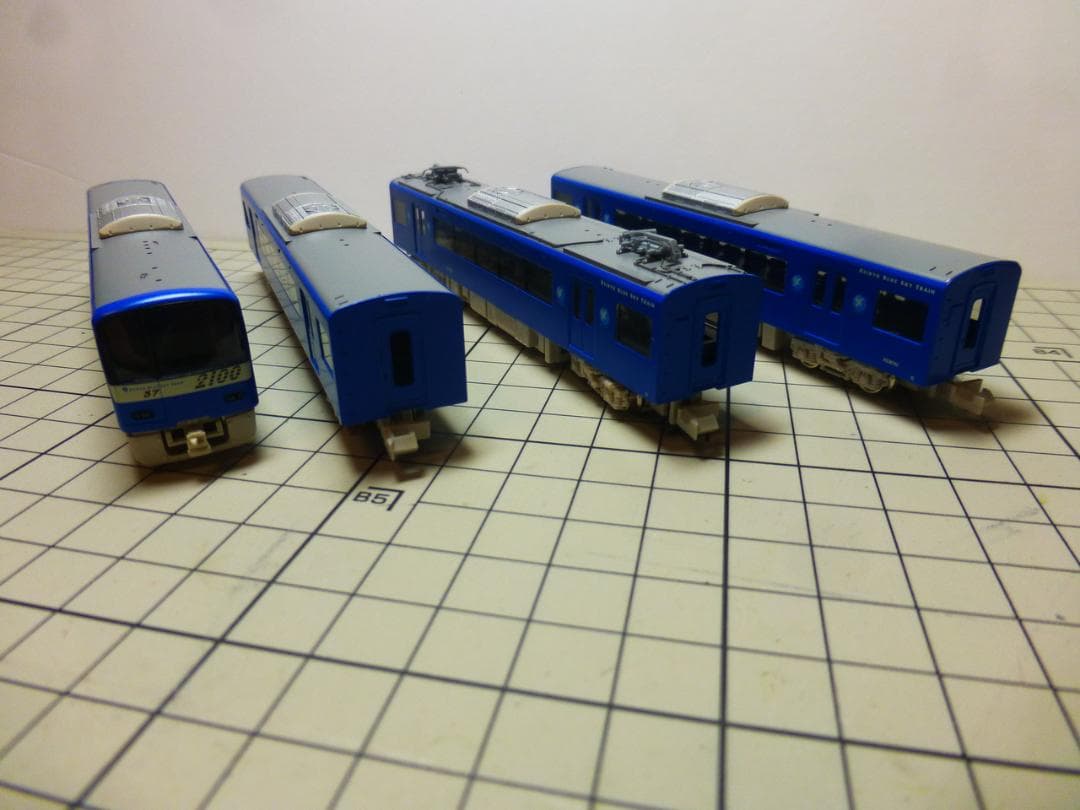 GreenMax 京急2100系 「ブルースカイトレイン」8両セット ジャンク