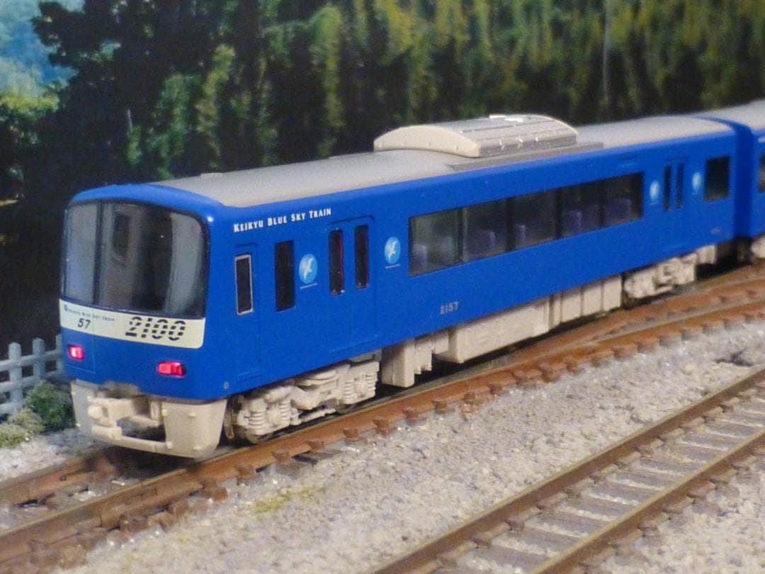 GreenMax 京急2100系 「ブルースカイトレイン」8両セット ジャンク