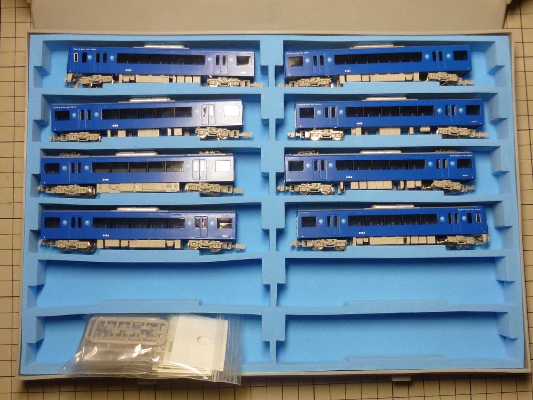 GreenMax 京急2100系 「ブルースカイトレイン」8両セット ジャンク