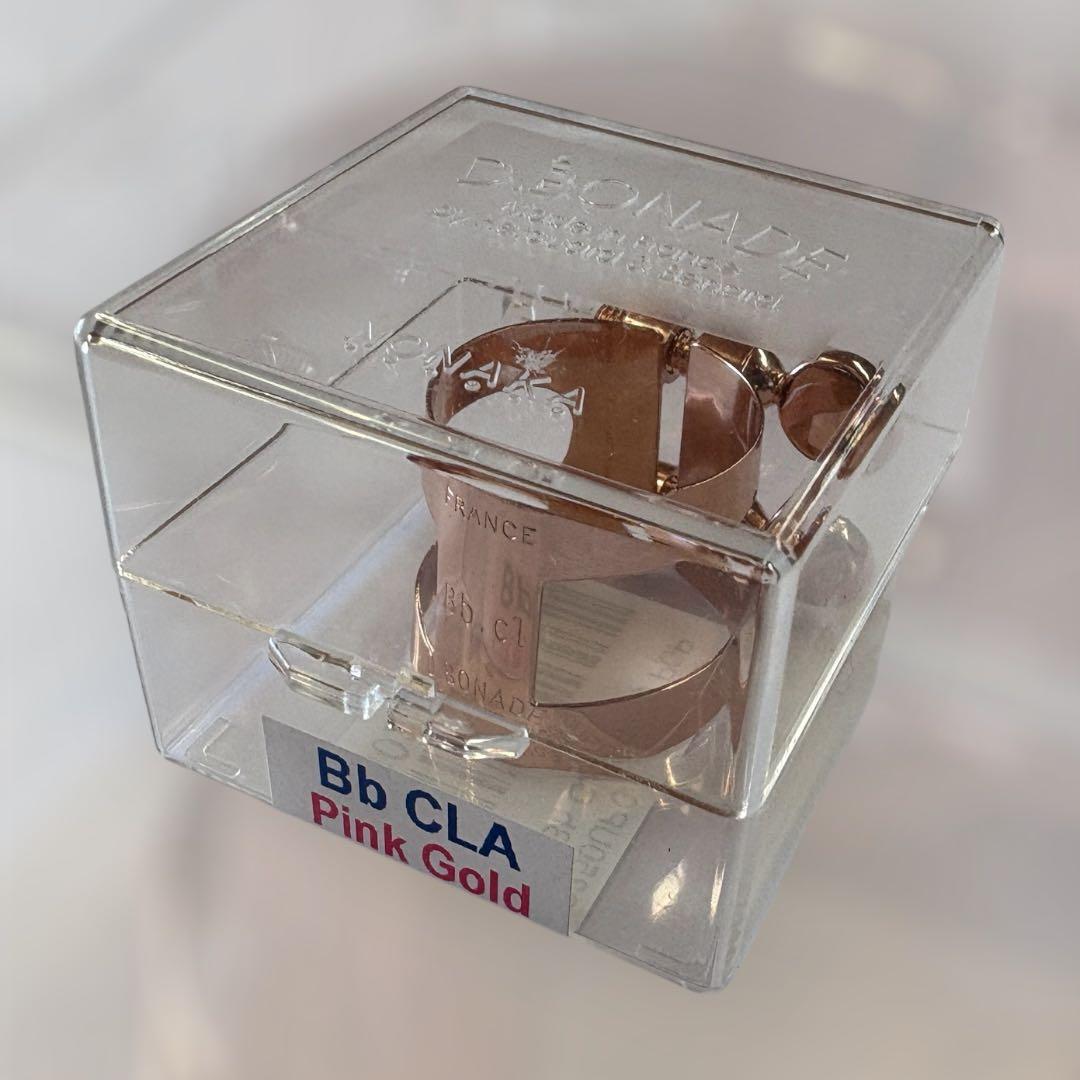 D. Bonade Bb CLA クラリネットリガチャー ピンクゴールド