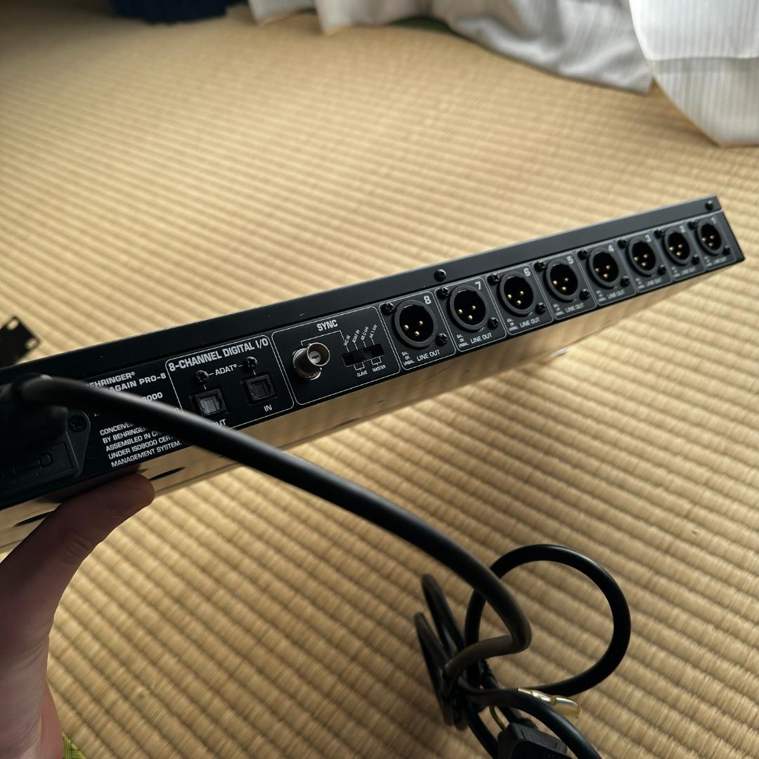 DTM・DAW Behringer UltraGain Pro-8 ADA8000 ADAT