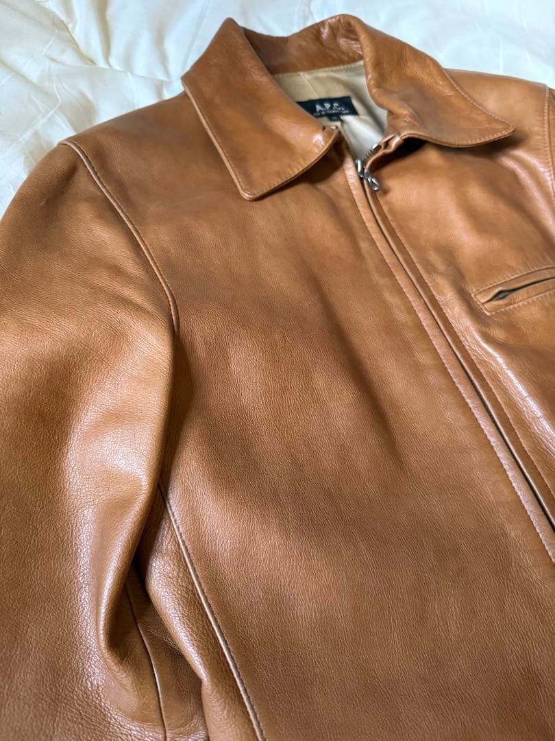 A.P.C レザージャケット