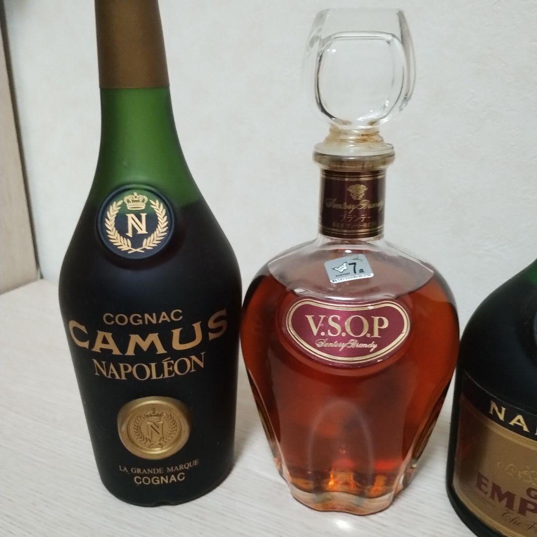 コニャックとウイスキーのセット