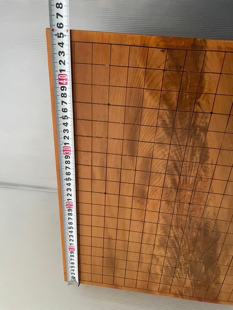 囲碁盤 碁盤 本榧 厚さ15.4cmへそ 脚付き