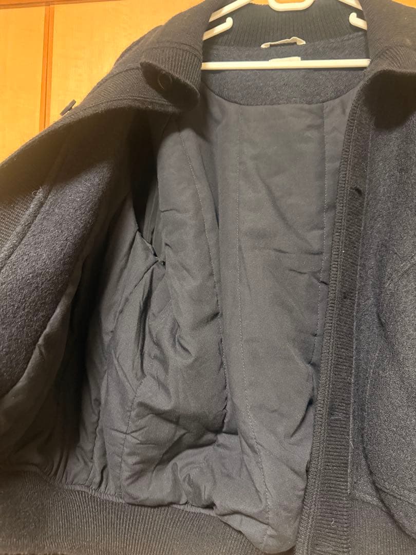 ZARA ザラ　アウター　リブ襟切り替えジャケット S