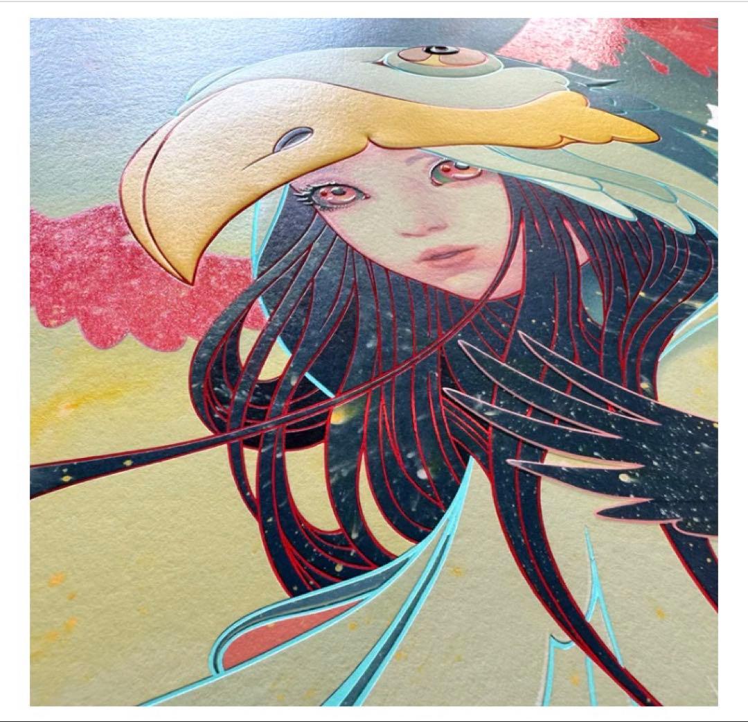 ジェームスジーン　ジクレープリントポスター　直筆サイン入り