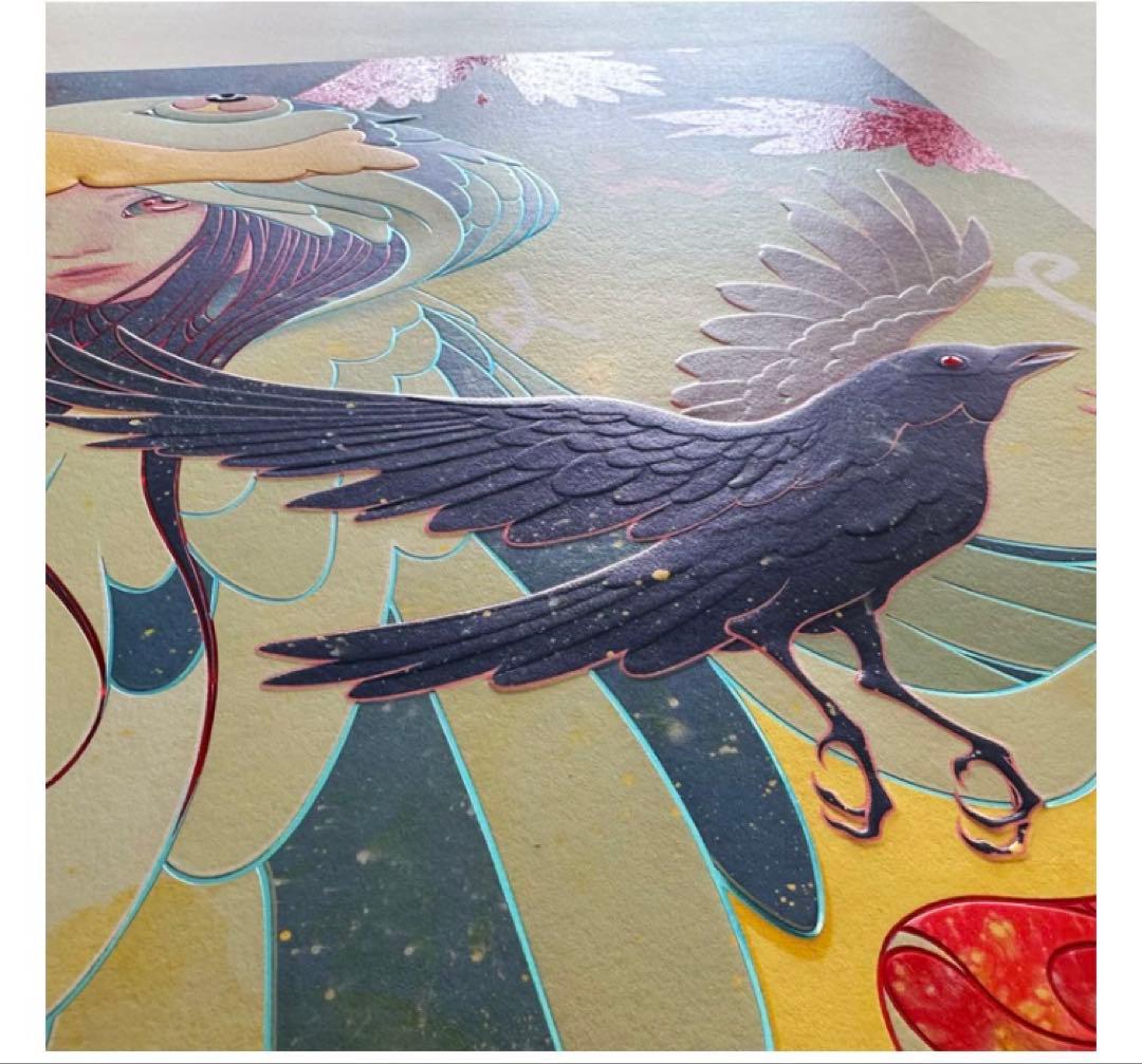 ジェームスジーン　ジクレープリントポスター　直筆サイン入り