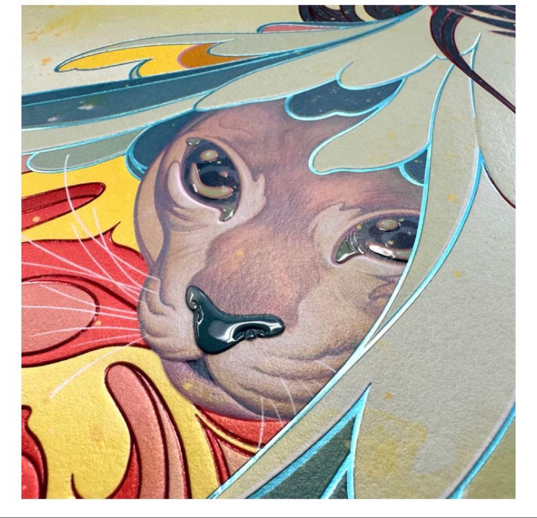 ジェームスジーン　ジクレープリントポスター　直筆サイン入り