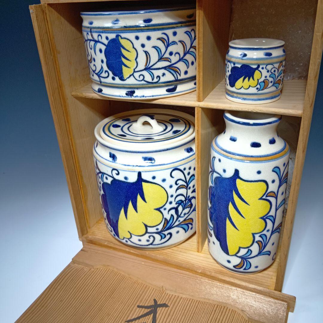 値下げ茶道具　オランダ皆具一式　横田鳳山造　 共箱