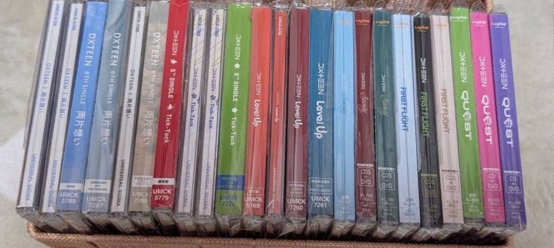 DXTEEN CD、グッズセット