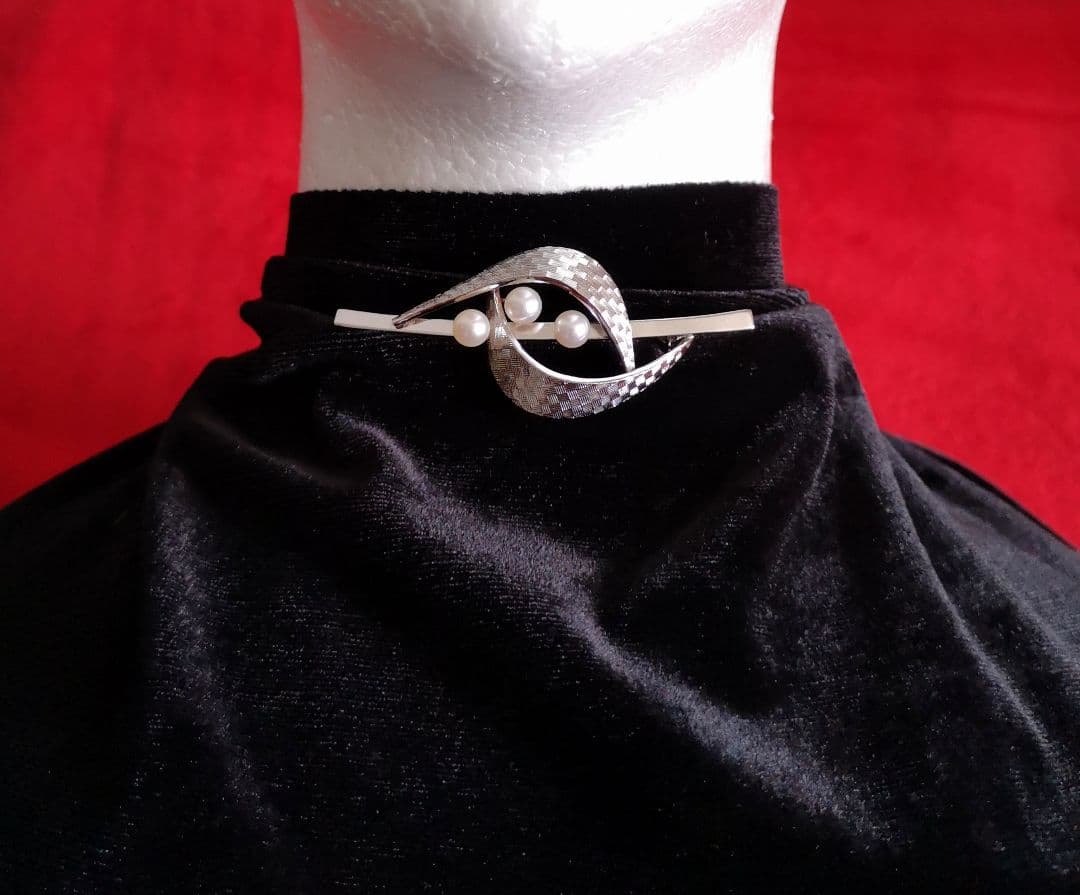 MIKIMOTO ブローチ 美品 アコヤ真珠 5mm シルバー製