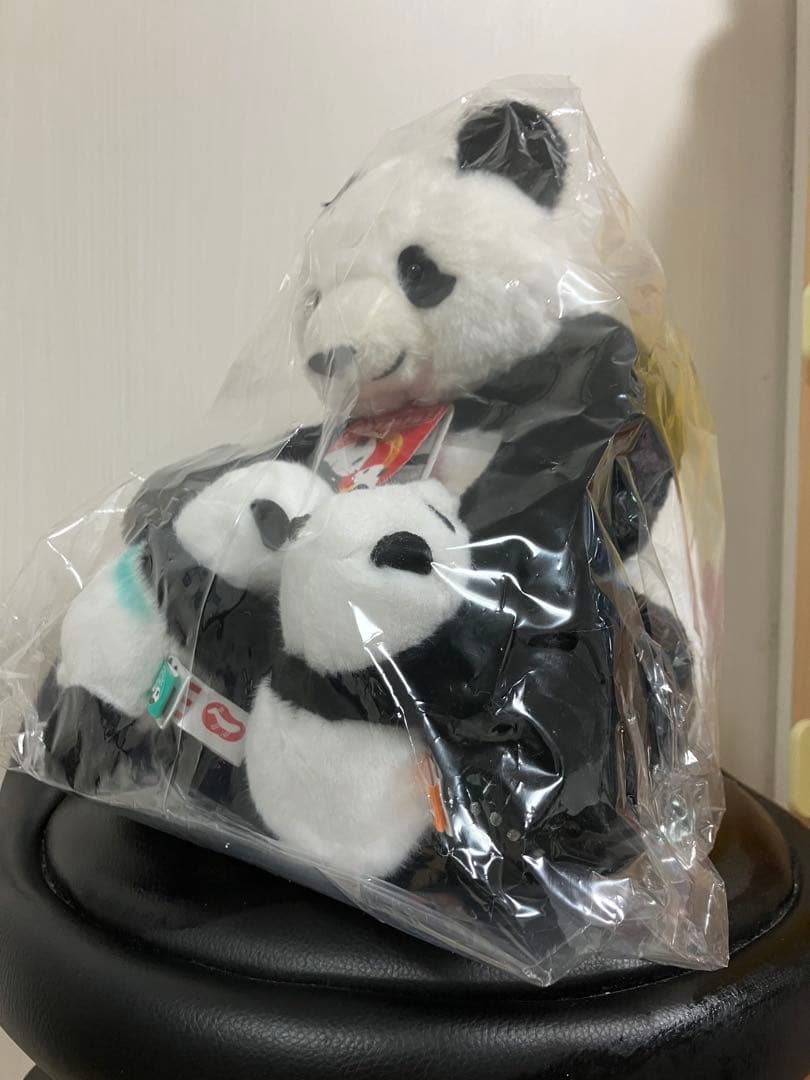 真真　暁暁　蕾蕾　シンシン　シャオシャオ　レイレイ　上野動物園パンダ　ぬいぐるみ