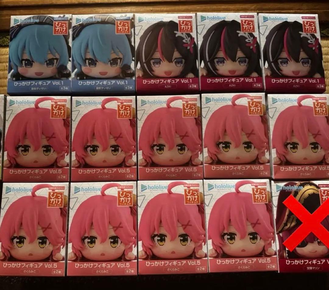 ホロライブ ひっかけフィギュア　14個セット