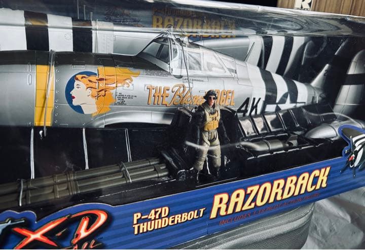 P-47 サンダーボルト　レザーバック　1/18