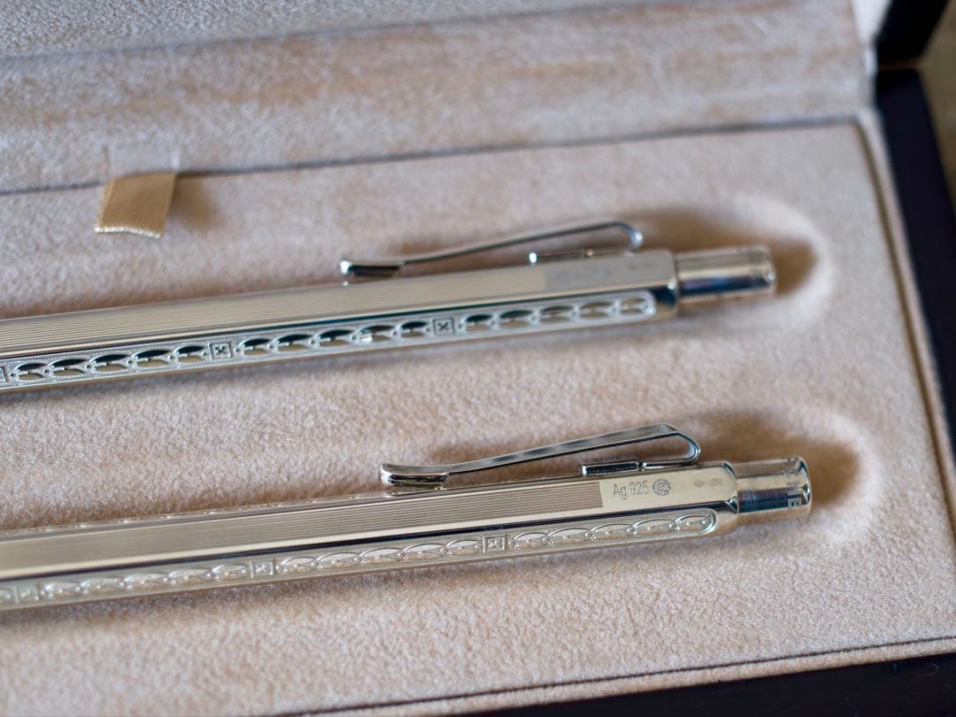 エクリドール　80周年モデル　スターリングシルバー　ボールペン&シャープペン