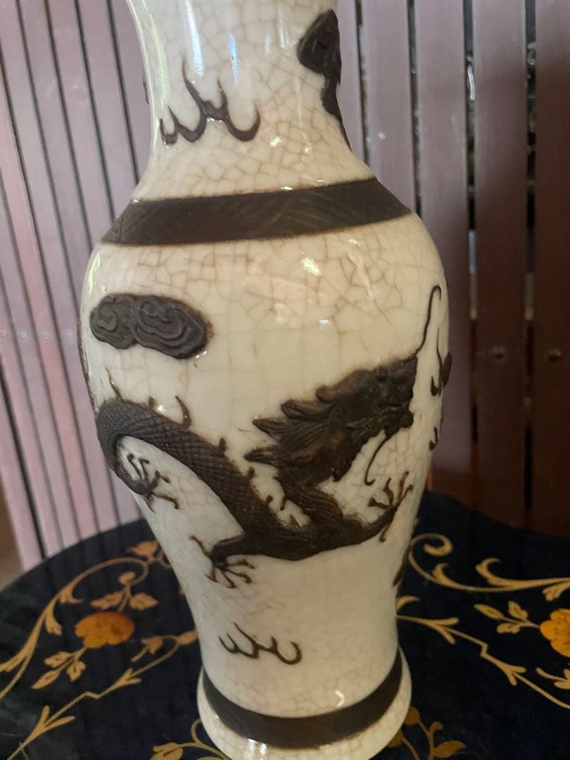 清時代　成化年造　壺　中国美術　骨董品　名入り　年代物　アンティーク