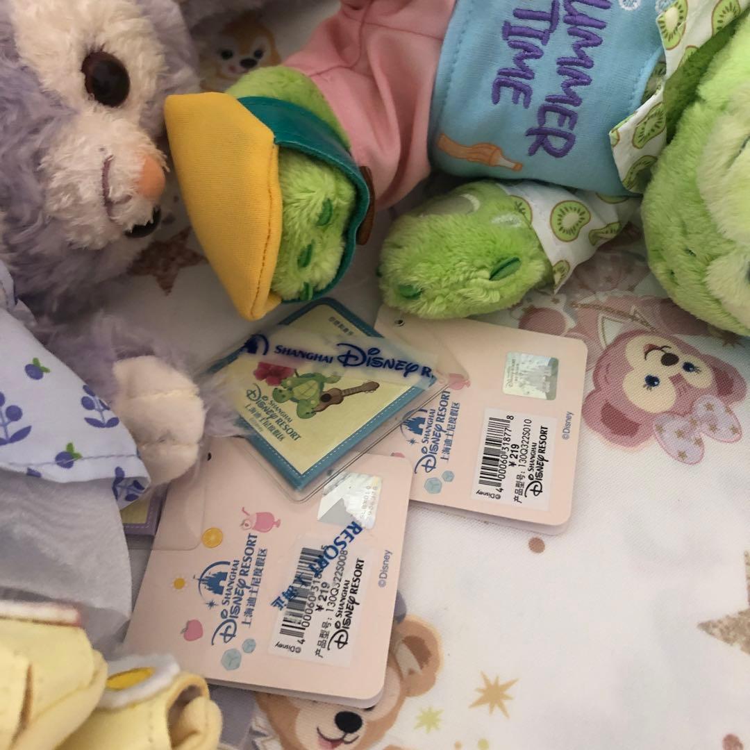 2022 上海ディズニー 夏日 クッキーアン オルメル ぬいぐるみSS