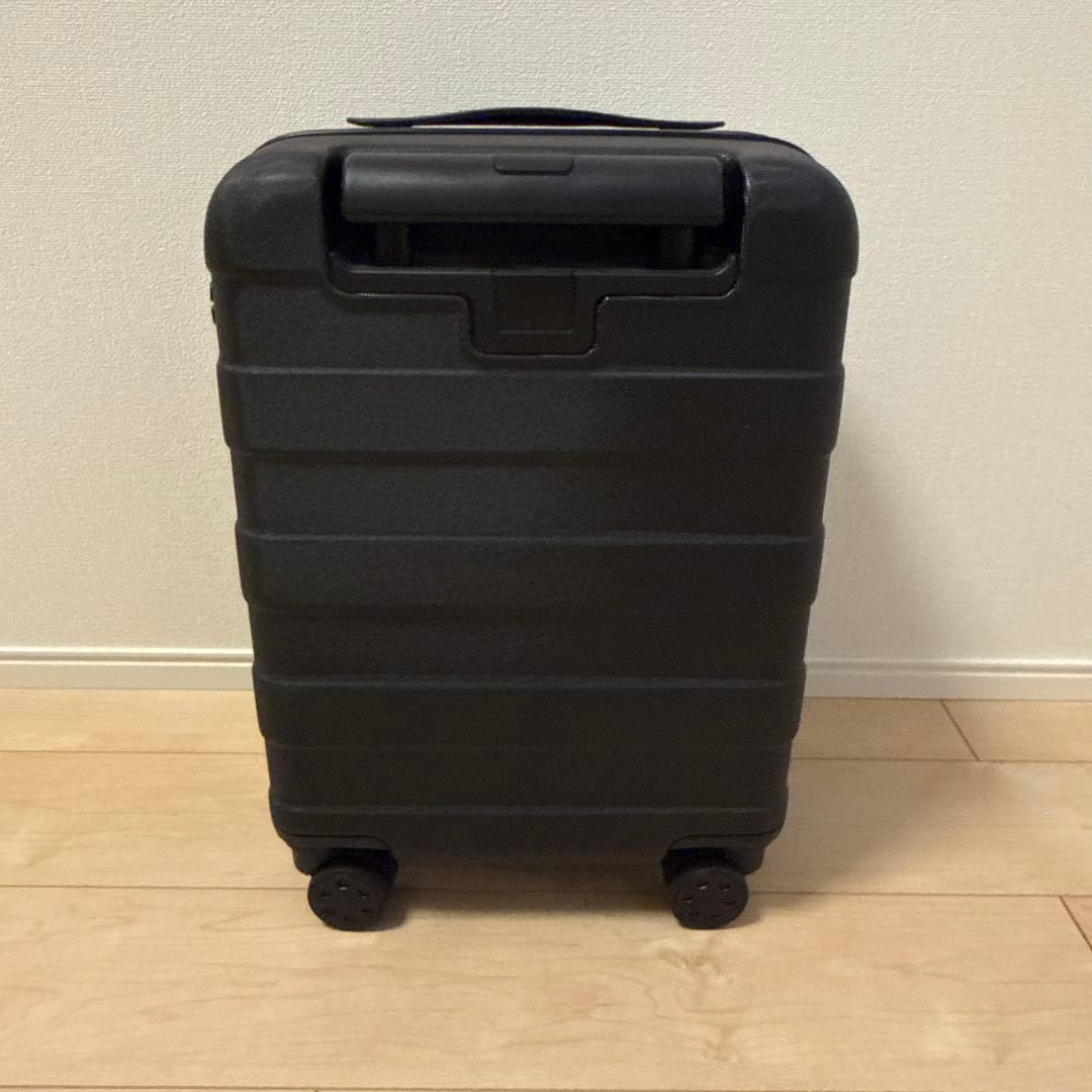 無印良品 バーを自由に調節できる ハードキャリーケース 20L 旅行 ブラック