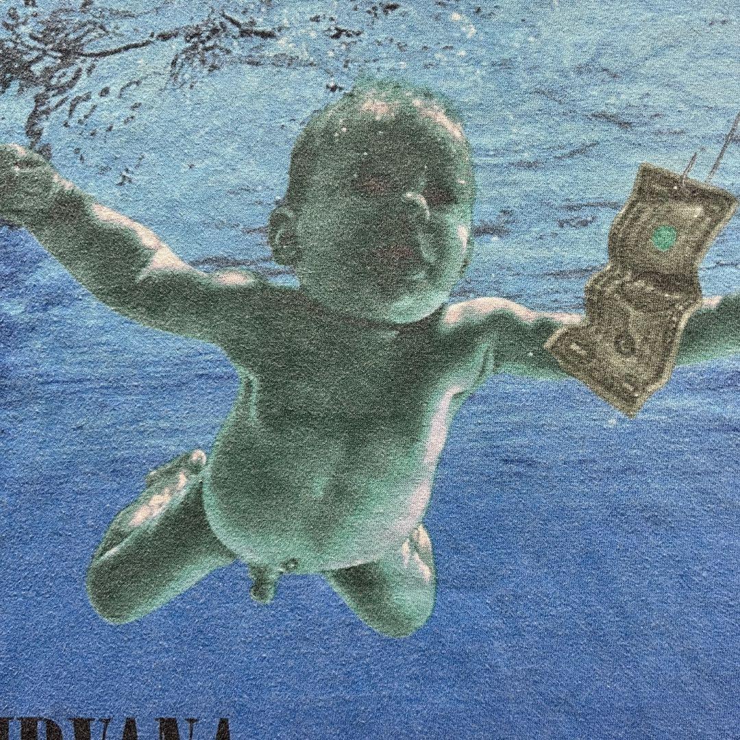 NIRVANA  Cobain Nevermind Tee M Tシャツ
