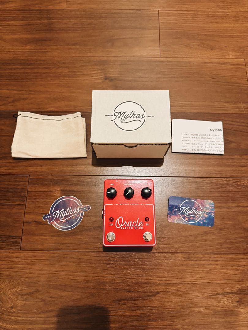 ギター Mythos Pedals Oracle Analog Echo