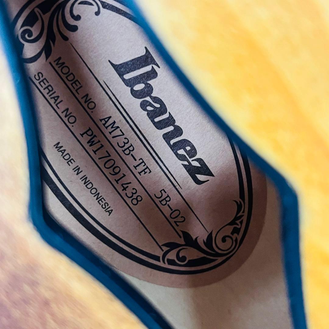 Ibanez アイバニーズ AM73B-TF セミアコ セミホロウ エレキギター