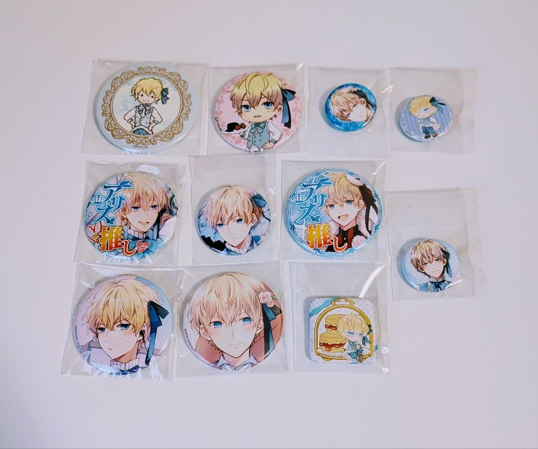 大正×対称アリス アリス 推し缶バッジ 店舗特典 対アリ