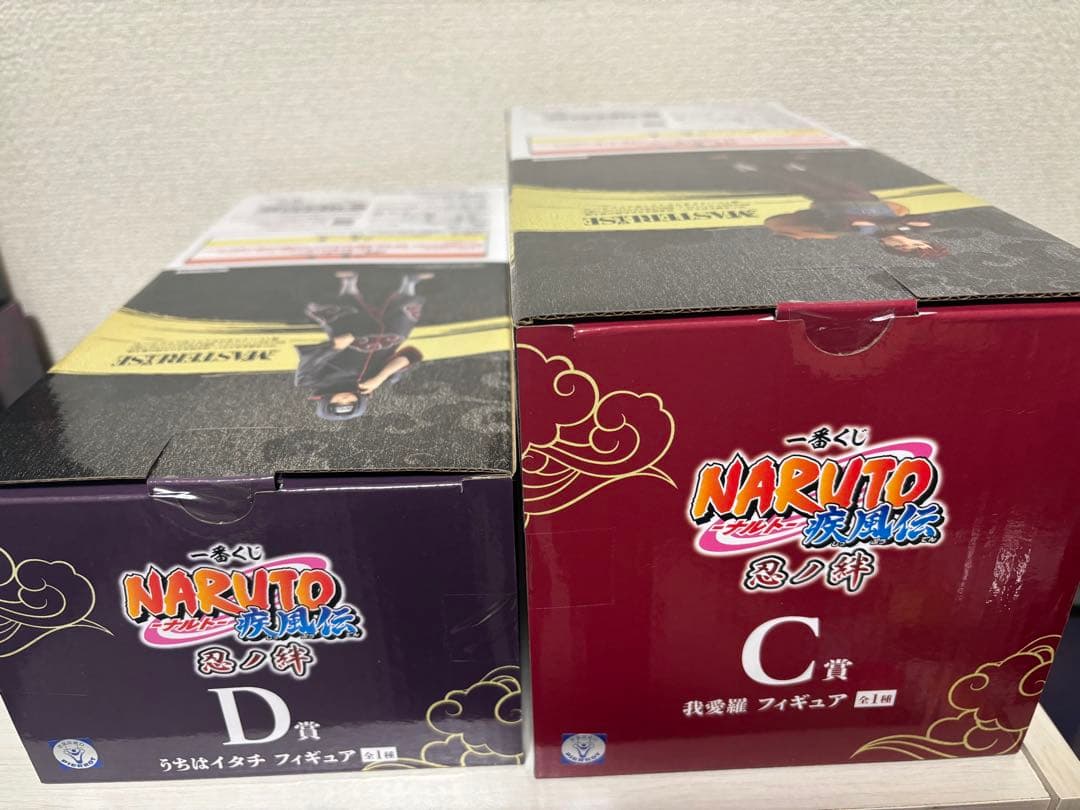 一番くじ NARUTO 忍ノ絆 C賞 うちはイタチ D賞 我愛羅