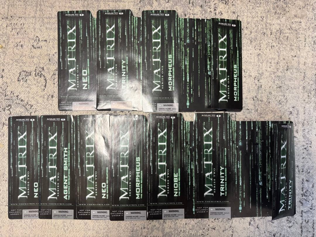 マトリックス マクファーレントイズ　11体セット