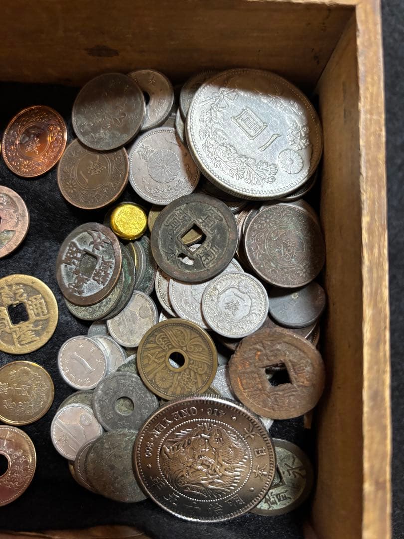 古銭　まとめ売り　Ａ　　約340g