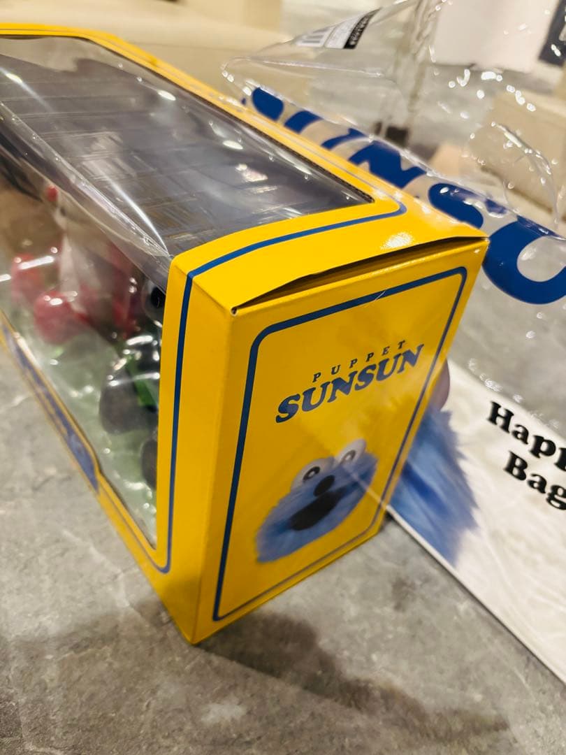 【新品】パペットスンスン　フィギュア　ハッピーバッグ　セブンイレブン トート