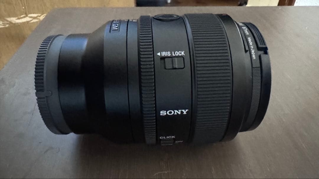 SONY フルサイズ用レンズ　FE 50mm F1.4 GM