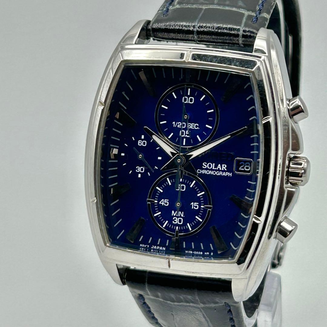 【silaisy】SEIKOWIRED V176-0AD0 デイト 腕時計