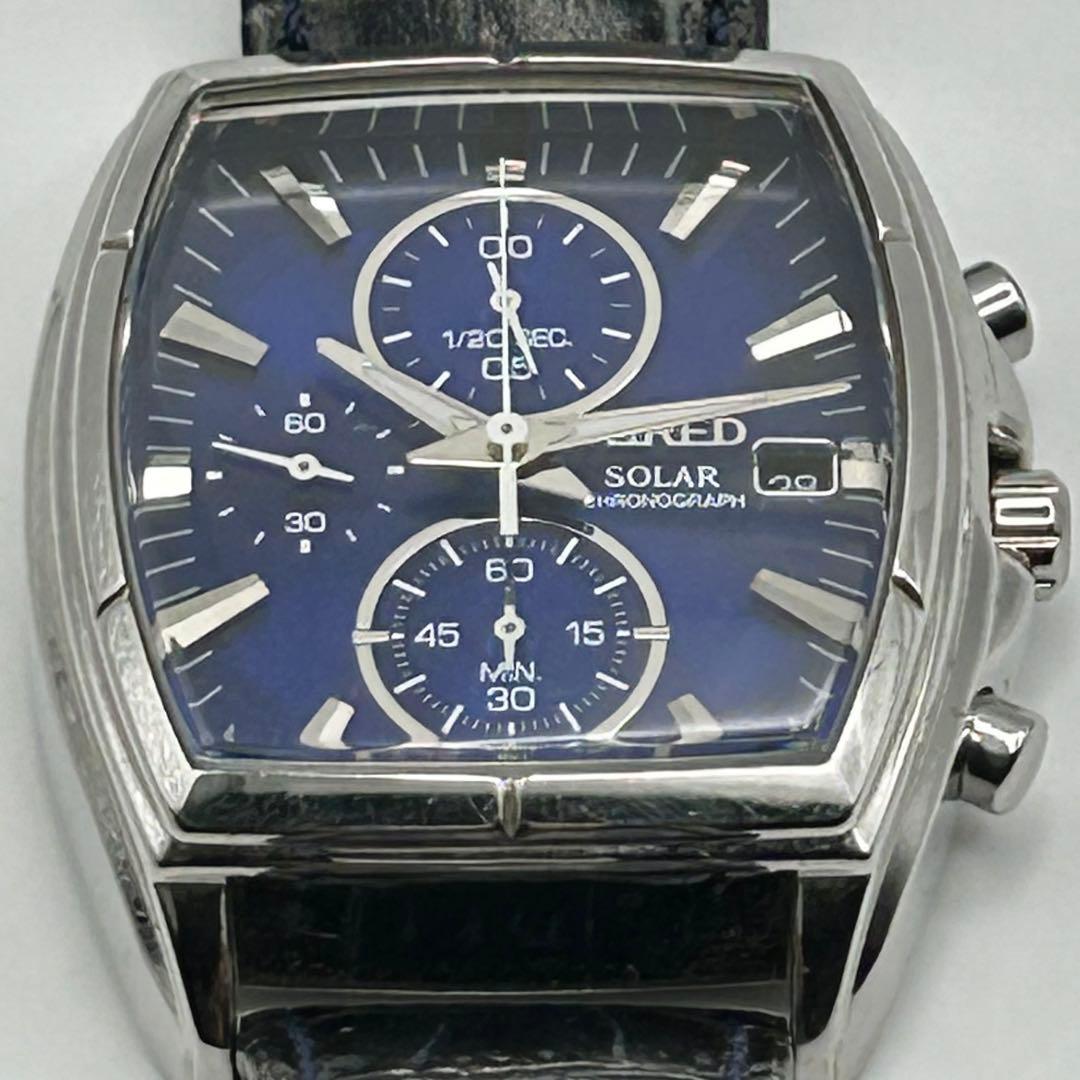 【silaisy】SEIKOWIRED V176-0AD0 デイト 腕時計