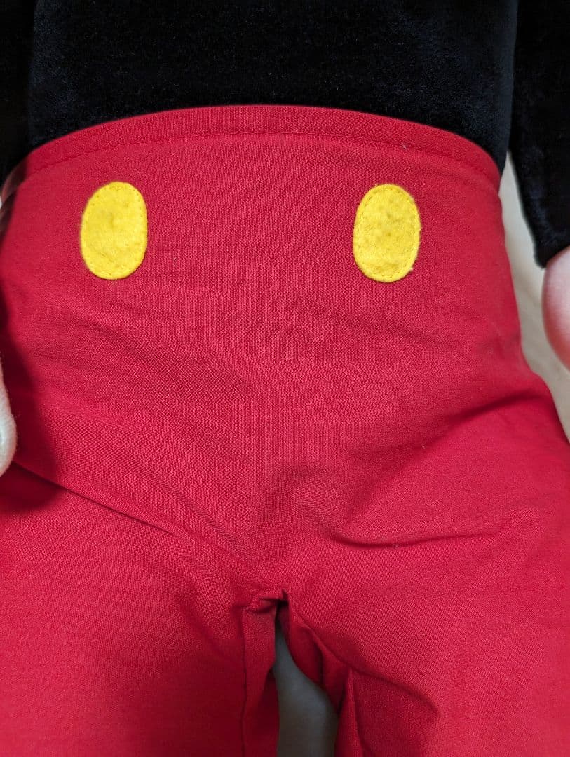 【美品】アメリカ　レトロ　ヴィンテージ　オールド　特大　ぬいぐるみ　ミッキー